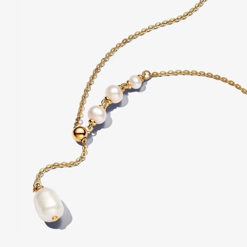 Collana Regolabile con Perle d’Acqua Dolce Coltivate